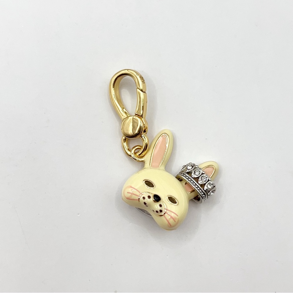 Juicy Couture bunny mask charm